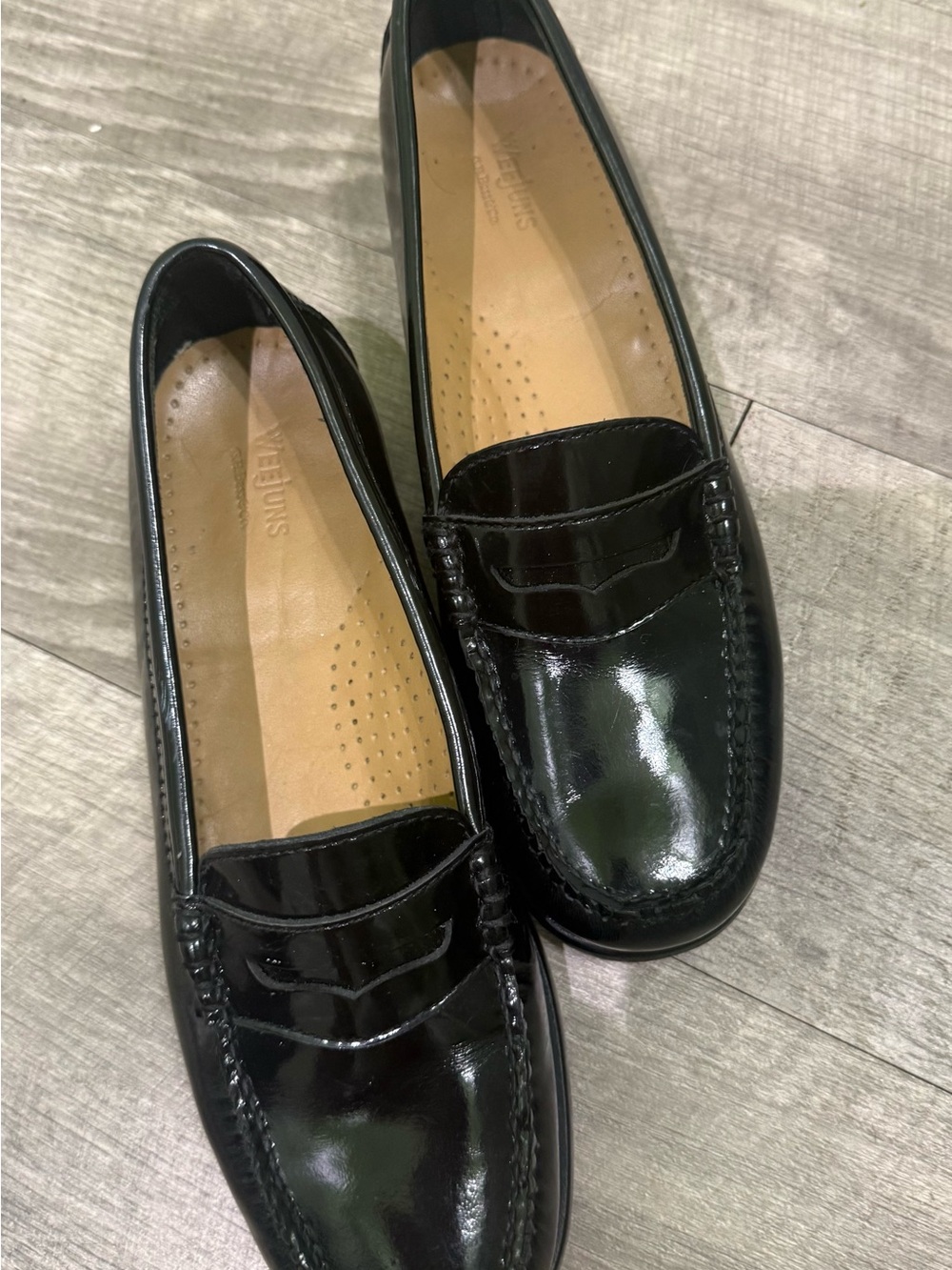 G.H. Bass & Co. Black Patent Leather Women’s Penny Loafers